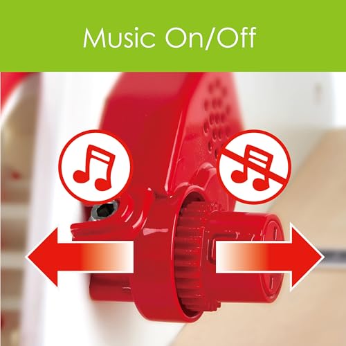 Juguete de Empujar (Arrastre) Caminador de Madera Musical Para Bebes y Niños : Desarrollo Motor y Diversión para Niños Pequeños. E0383
