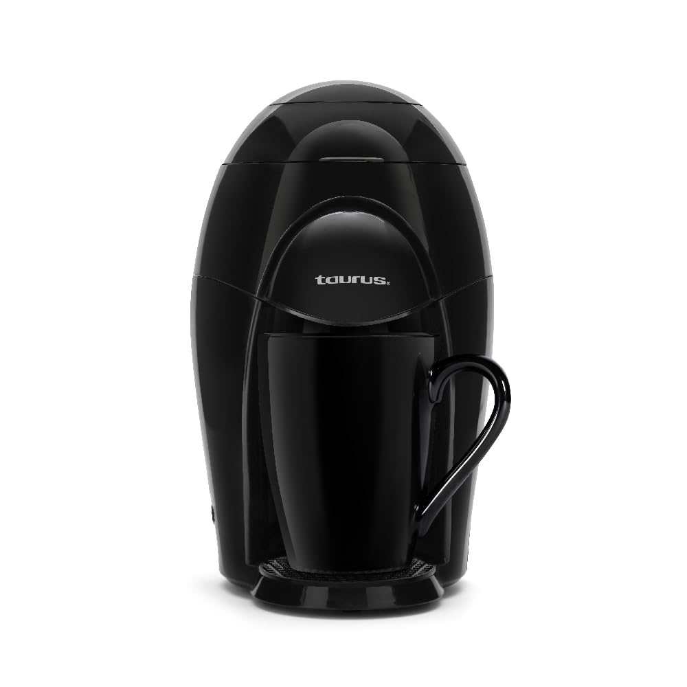 Cafetera Taurus Medea 2000 Negra con Taza de Cerámica y Filtro Lavable Reutilizable