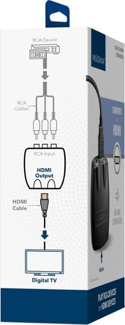 Cables y Adaptadores Insignia HDMI USB-C 4K/8K para TV PC y Consolas