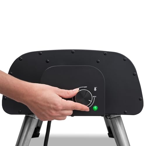 Newair - Horno eléctrico de pizza de 12 pulgadas, máquina para hacer pizzas en el hogar y al aire última intervensión, horno de convección de 1850 W, bandeja para pizza, estufa portátil resistente al