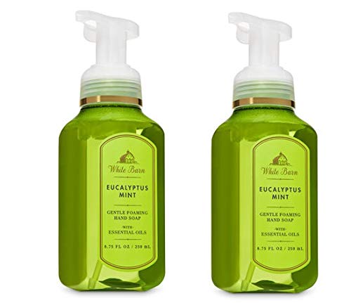 Eucalyptus MInt jabón de manos de espuma suave, paquete de 2 2019