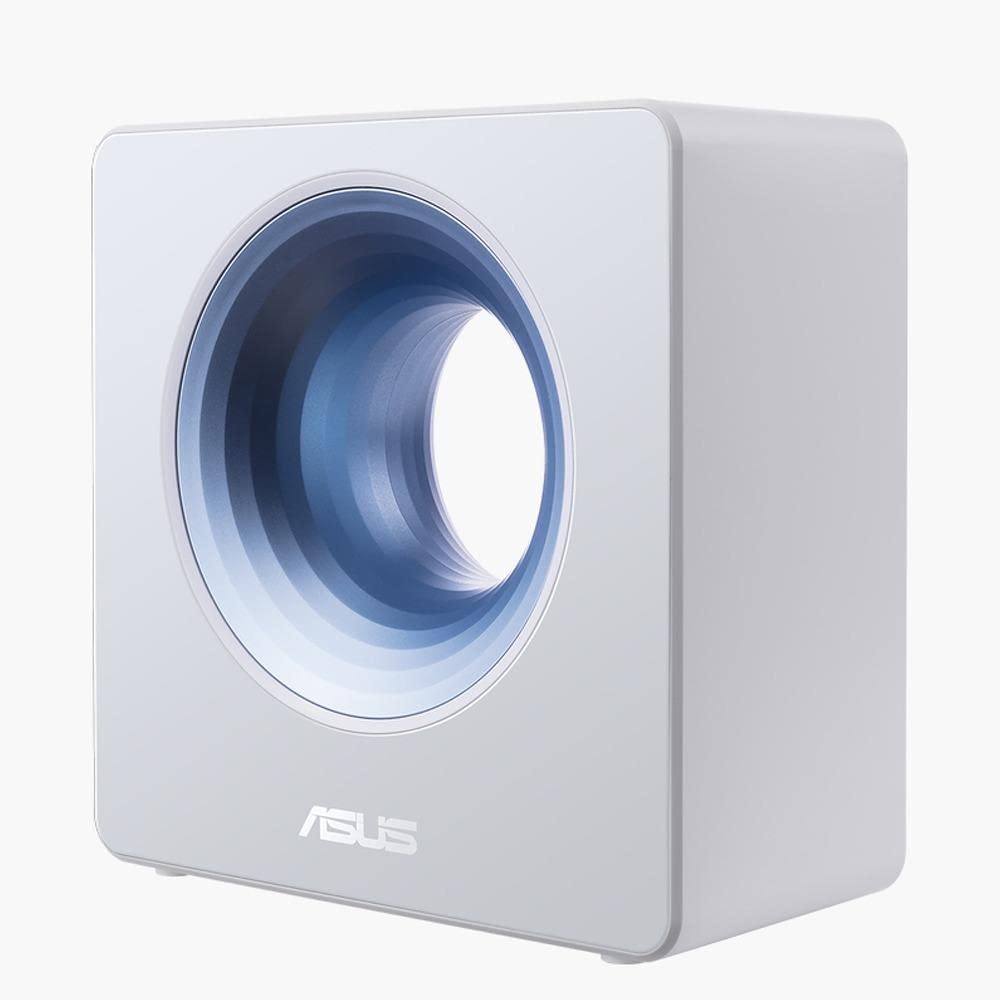 Asus - Router inalámbrico de doble banda Blue Cave AC2600 para hogares inteligentes, con tecnología Intel Wi-Fi y seguridad de red Aiprotection con tecnología Trend Micro
