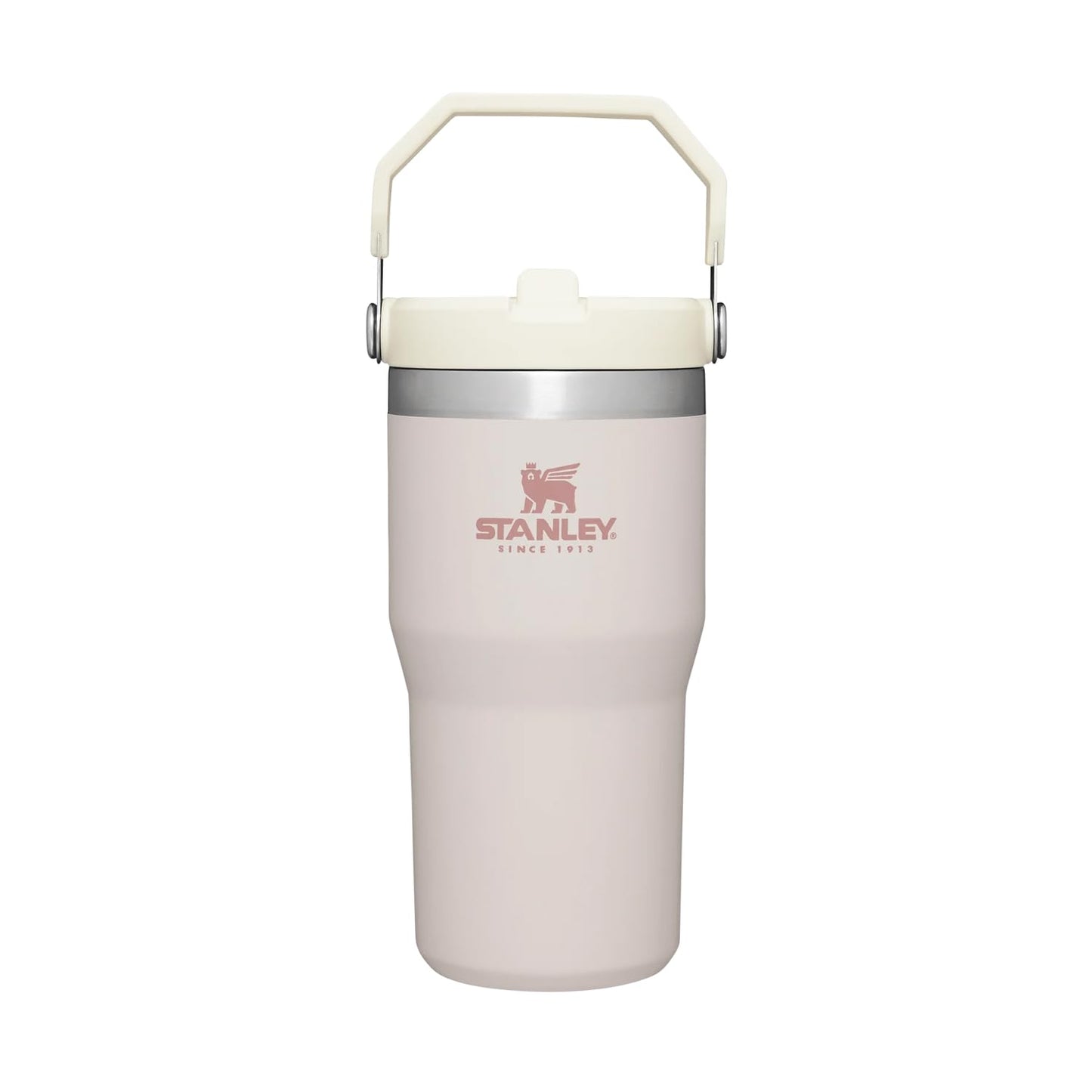 Termo Stanley Acero Inoxidable Rose Quartz con Popote Abatible a Prueba de Fugas 591 ml