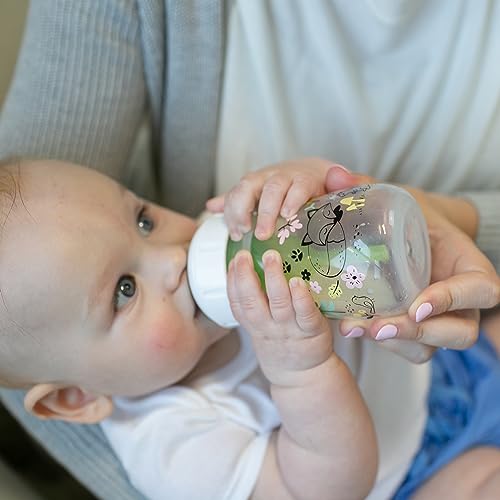 Biberón de Cuello Ancho Dr. Brown’s Natural Flow Anti-Colic Woodland para Bebé 5 oz 2-Pack