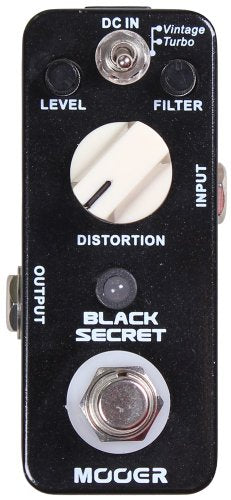 Pedal de Efecto Mooer Black Secret Negro