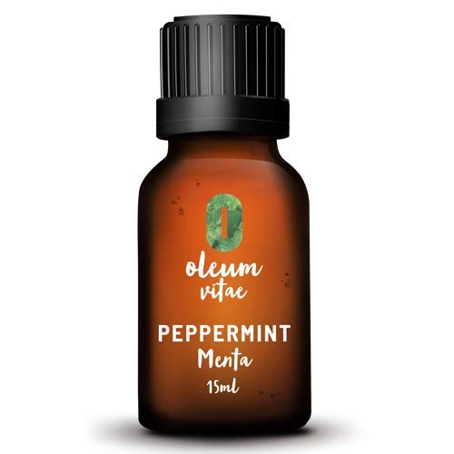 Aceite Esencial OLEUM VITAE Menta 100% Puro y Orgánico Certificado USDA ORGANIC 15ml