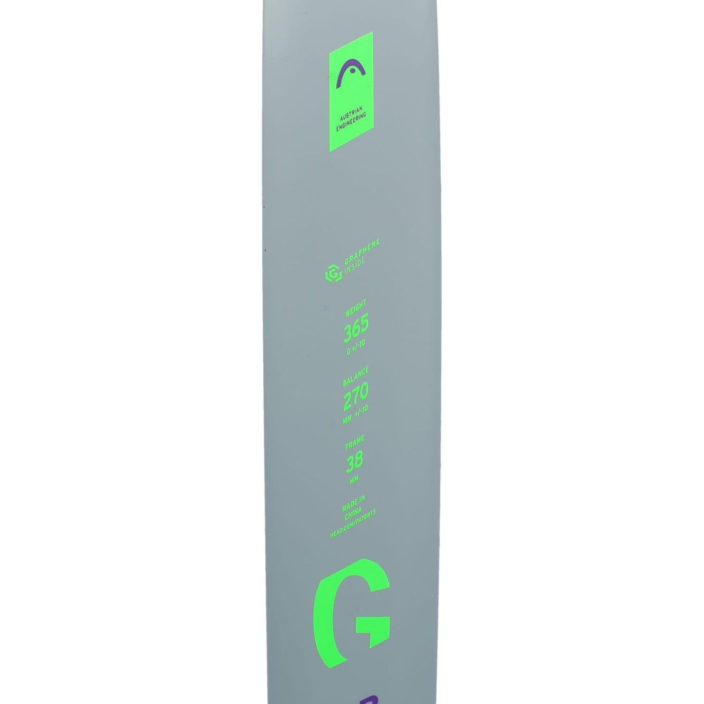 HEAD 228182 Raqueta de Tenis Gravity Elite 2022, Gris, 4 1/4