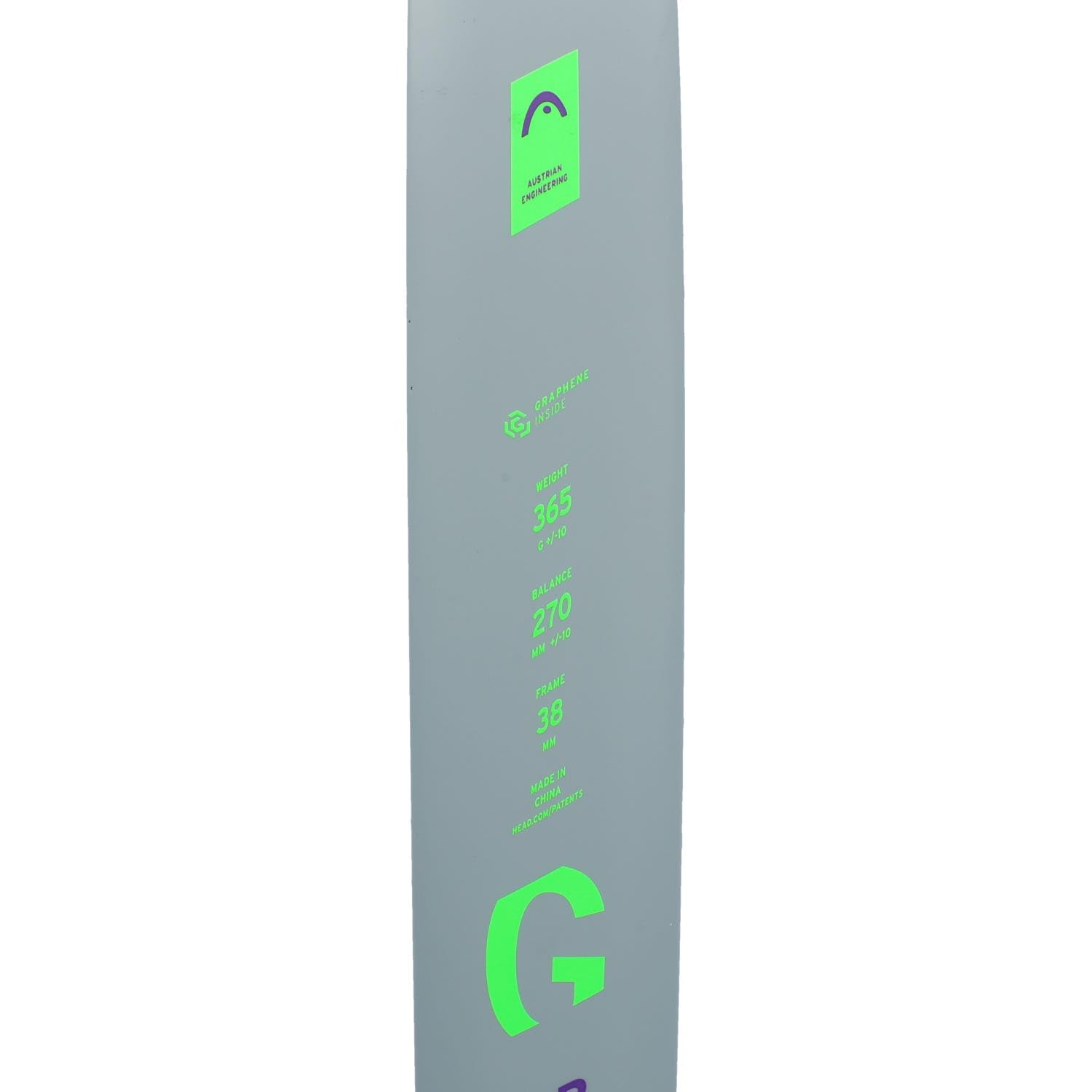 HEAD 228182 Raqueta de Tenis Gravity Elite 2022, Gris, 4 1/4