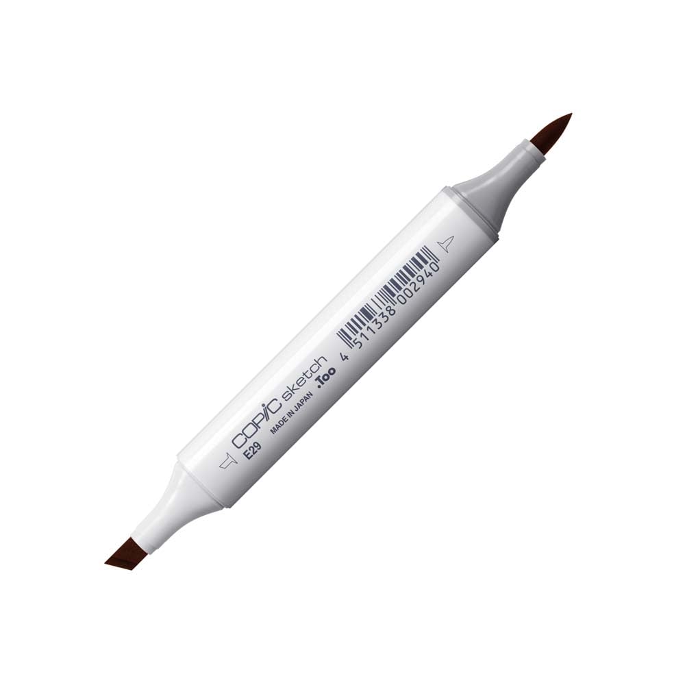 Copic Markers 6-Piece Sketch Set, Bold Primaries (SKST6-BOLD)