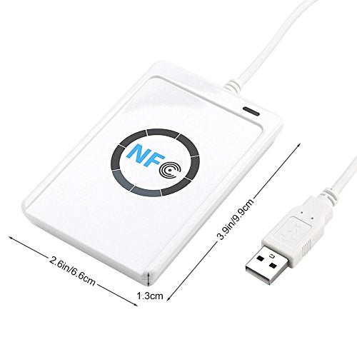 Lector y Grabador Inteligentes ACR122U RFID con SDK y 5 Tarjetas Mifare IC