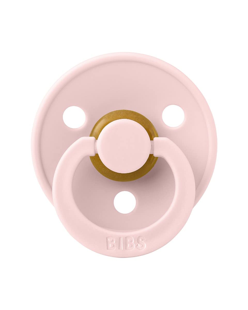 BIBS 5713795241170 PACIFIER, Blossom/Dusky Lilac, 2 piezas