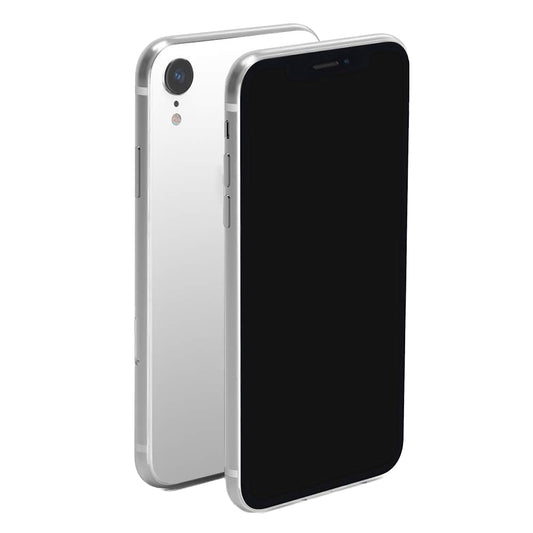 DDAWEFRT - Modelo de visualización falsa para teléfono XR, réplica no funciona, visualización negra de 6.1 pulgadas, sin logotipo escala 1:1, XR-blanco