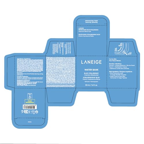 LANEIGE Waterbank Blue Hyaluronic Intensive Cream (Crema Hidratante)