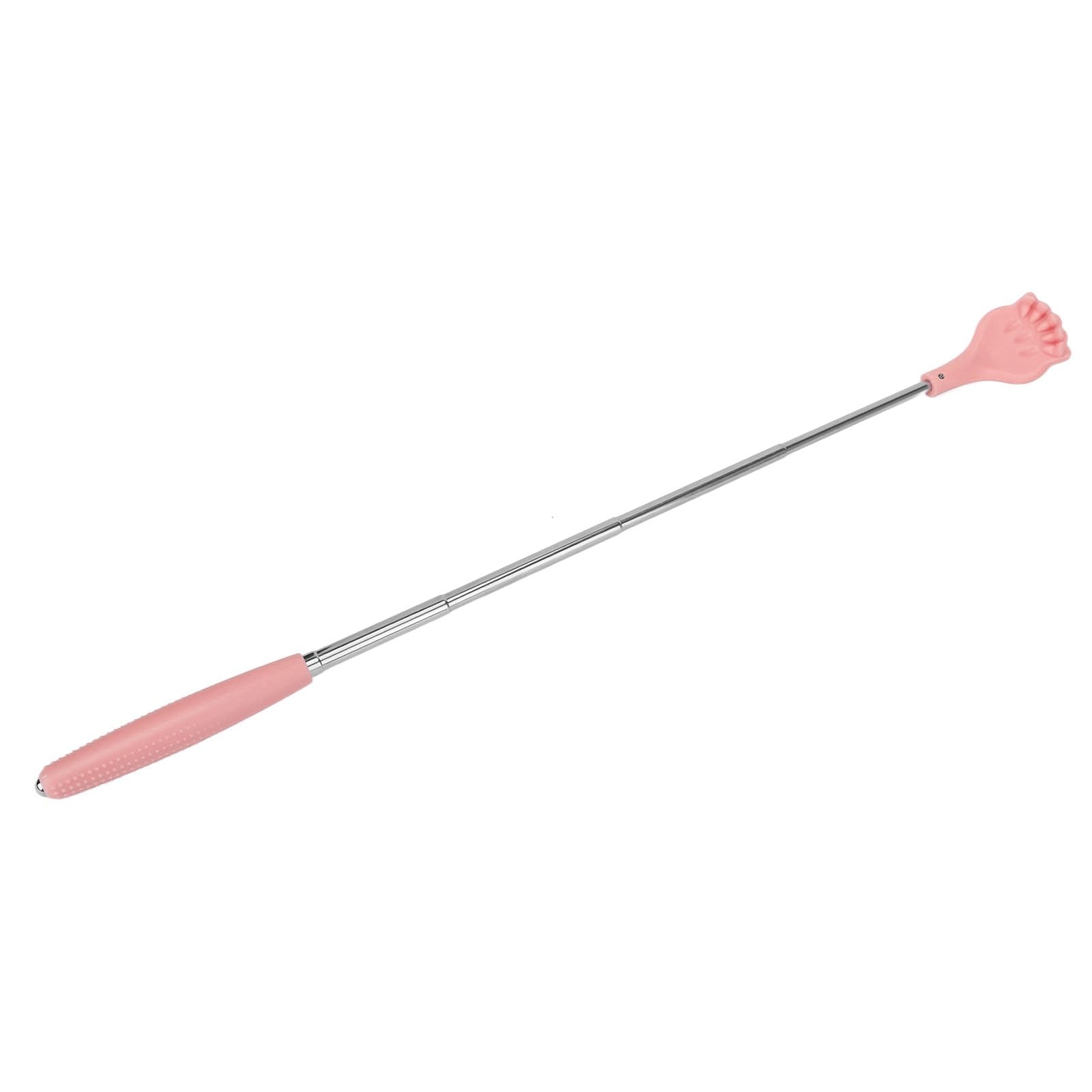 Rascador de Espalda Ajustable Resistente y Antideslizante Rosa para Viajes y Casa