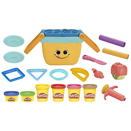 Masa para Manualidades Play-Doh Primeras Creaciones pícnic para Niños y Niñas