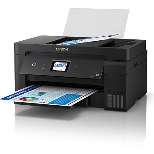 Epson Multifuncional Ecotank L14150 Duplex, Tanque de Tinta a Color para Negocio con ADF para Formato Ancho, Wi-Fi Direct - Ethernet, Fax