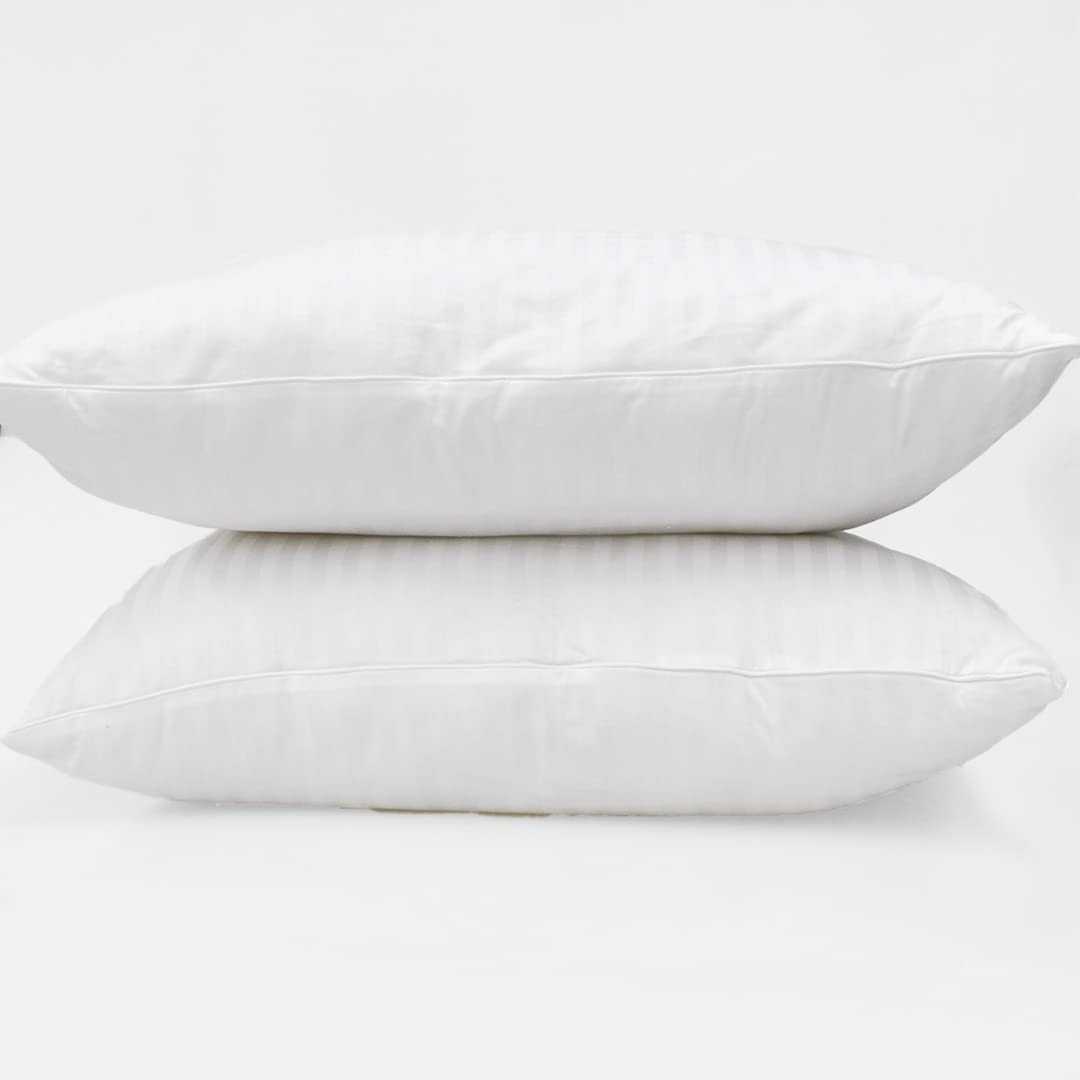 Almohadas Spring Air Blanco 100% Algodón Firme Paquete de 2