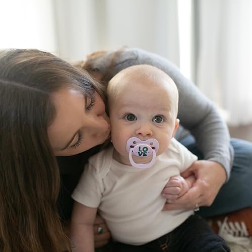 Chupetes Advantage Dr. Brown's Rosa 4-PK Etapa 1