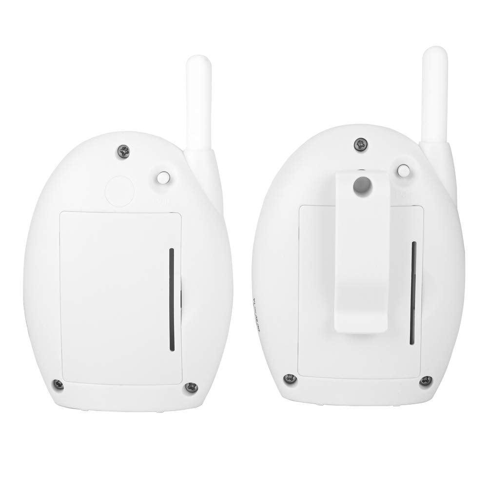 Bewinner Digital Audio Baby Monitor, 2.4GHz Inalámbrico Nanny Intercomunicador electrónico Monitor, Soporte de conversación bidireccional y monitoreo de Audio, Plug and Play, Monitor de Audio Rango