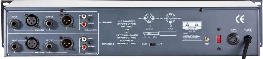 ART EQ355 Ecualizador de 31 Bandas de Doble Canal