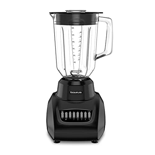 Licuadora Taurus Vitra Vidrio 1.5L 550 Watts 10 Velocidades más 4 Pulsos