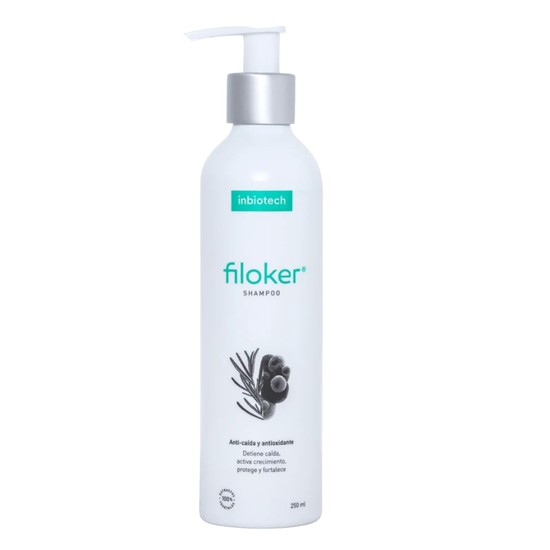 filoker shampoo anti-caida y antioxidante 250 ml