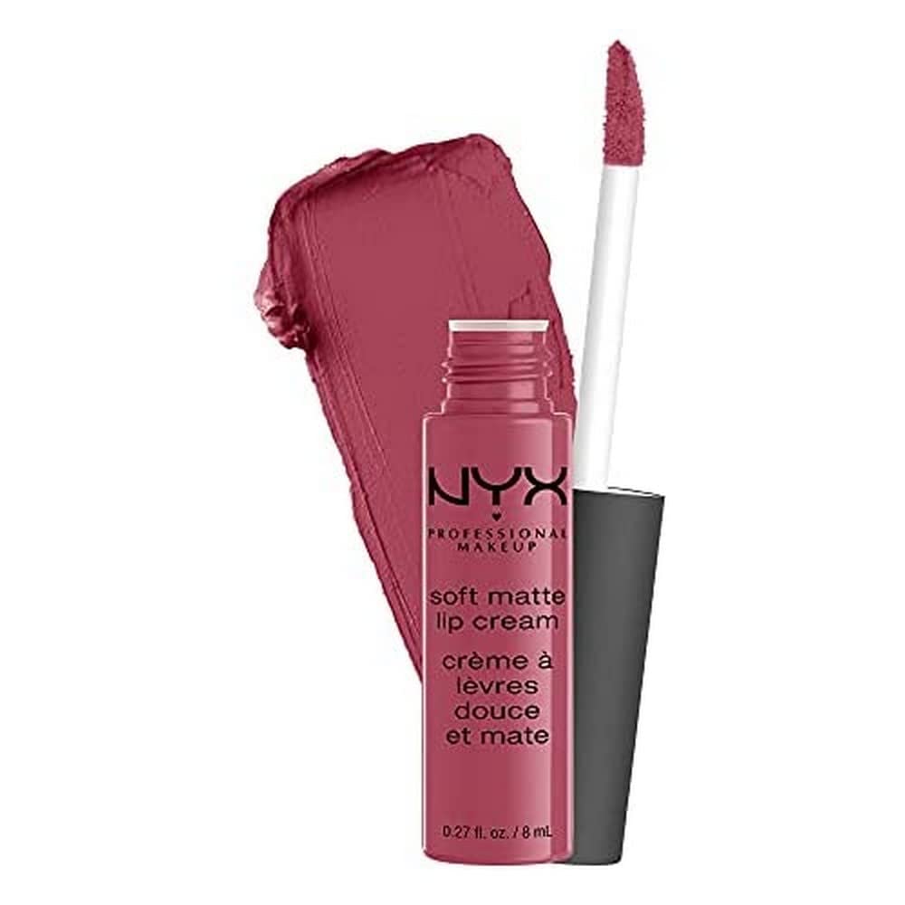 NYX Professional Makeup, Soft Matte Lip Cream, Labial Mate, Tono San Paulo, 8ml