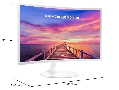 Monitor Samsung Curvado FHD 27 Pulgadas con Bisel Delgado y AMD FreeSync para Juegos y Negocios