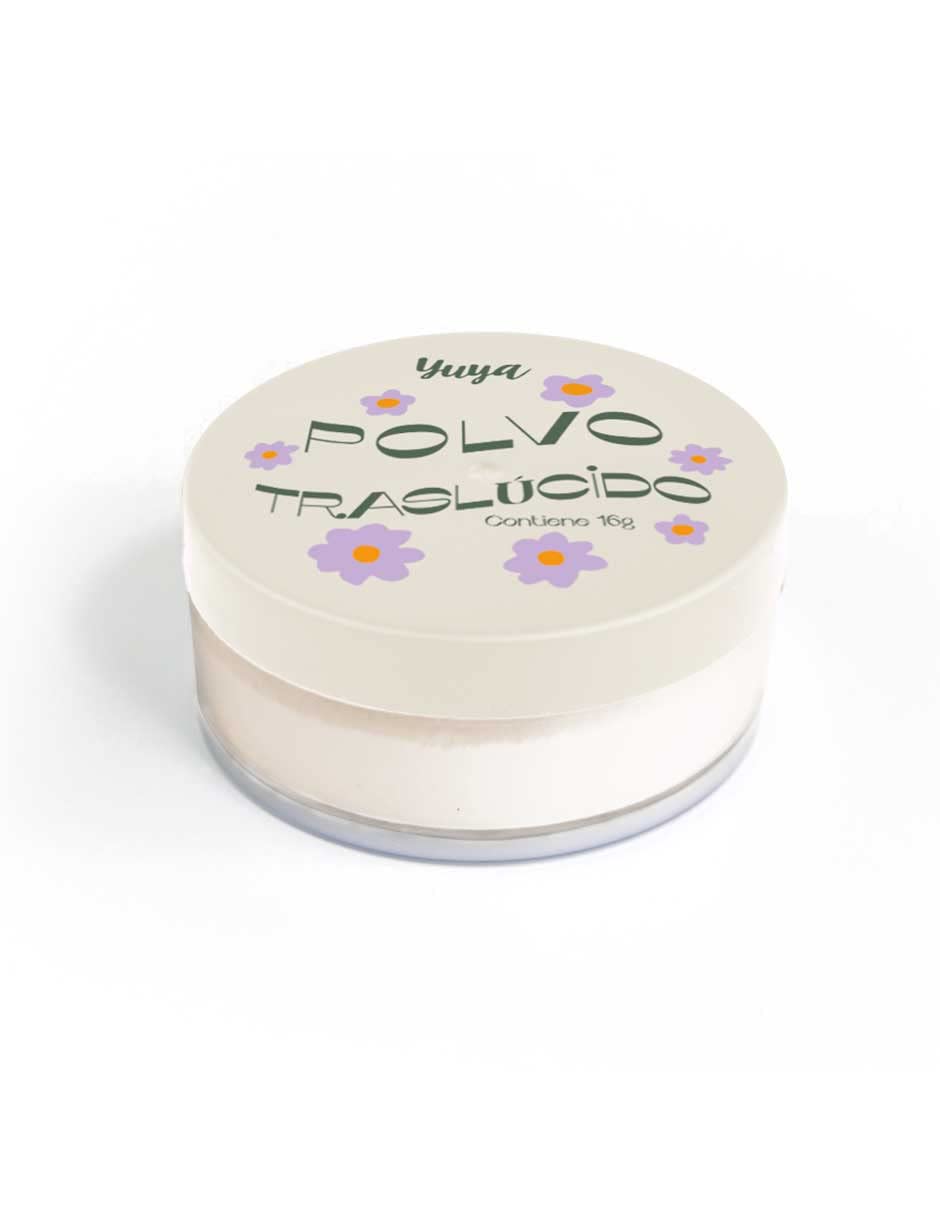 Republic Cosmetics Yuya Polvo traslúcido con ingredientes naturales + Gel Fijador para Cejas Beige