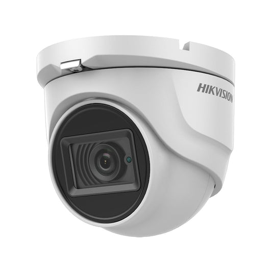 Hikvision Eyeball TURBOHD 4K (8Megapixeles) / Gran Angular 102.9° / Lente 2.8 mm/Exterior IP67/ IR EXIR 30 MTS/dWDR/TVI-AHD-CVI-CVBS