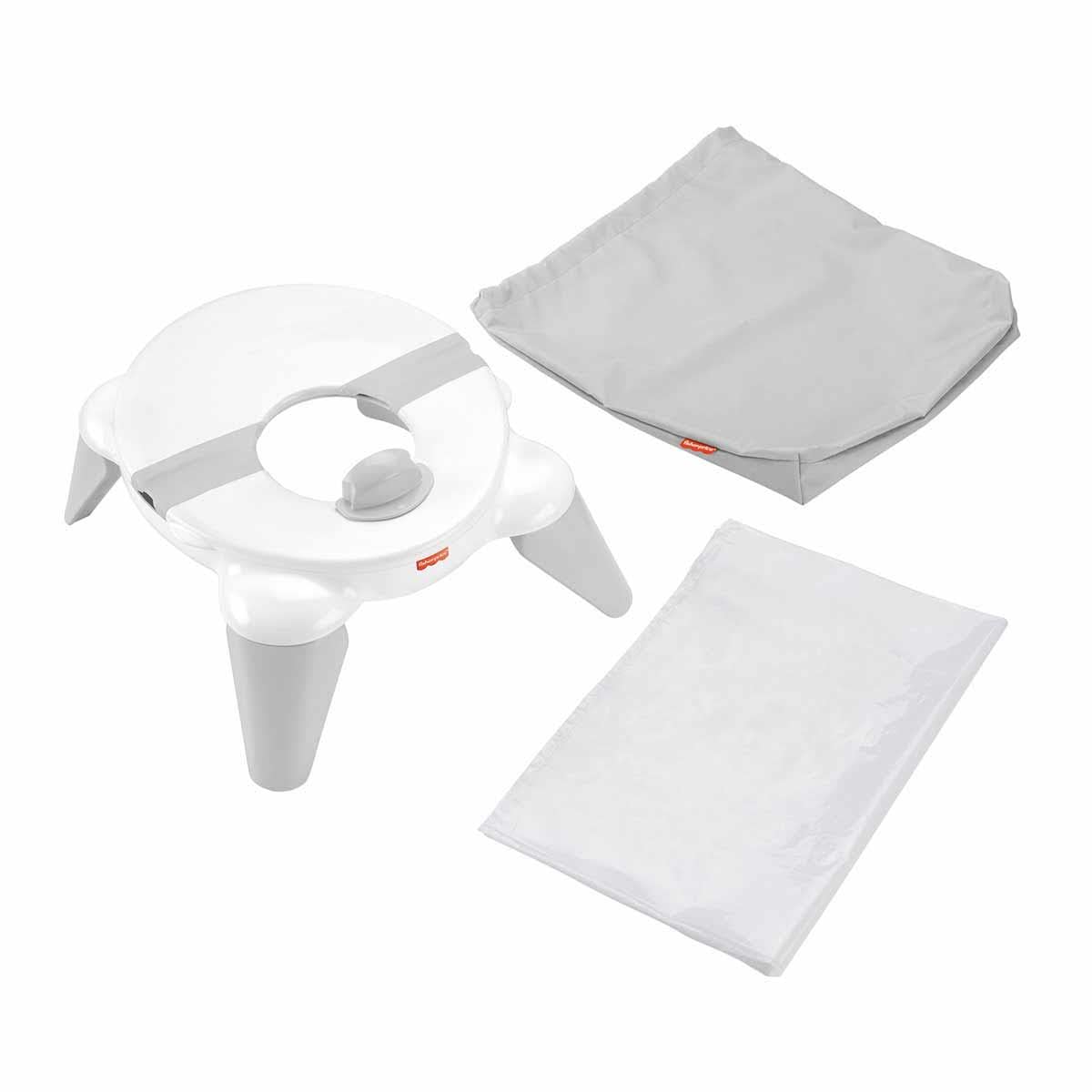 Fisher-Price HBM74 - Orinal infantil, color blanco