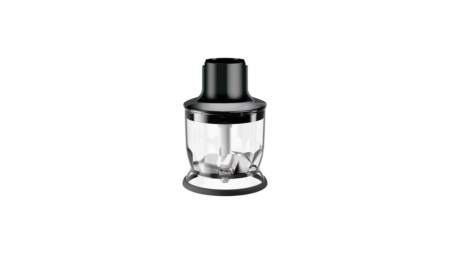 Braun MQS200BK MultiQuick Chopper Accesorio de licuadora de mano, 1.5 tazas