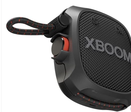 LG XBOOM Go - Altavoz portátil inalámbrico con sonido potente XG2TBK - Paquete de 2