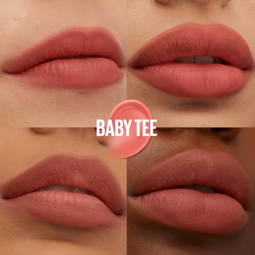 Tinta de Labios Superstay, Teddy Tint de Maybelline New York, Baby Tee