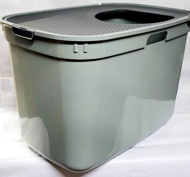 Arenero para Gato Moderna Products Verde Olivo Top Cat