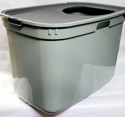 Arenero para Gato Moderna Products Verde Olivo Top Cat