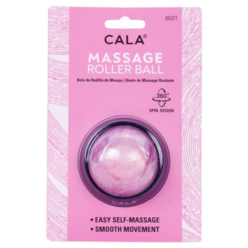 CALA - rodillo de bola masajeadora (color rosa)