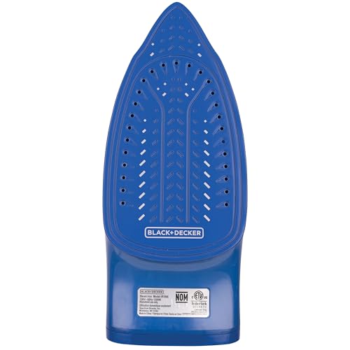 Black+Decker Plancha de Vapor Light 'N Easy, Suela con Acondicionadores, IR1866