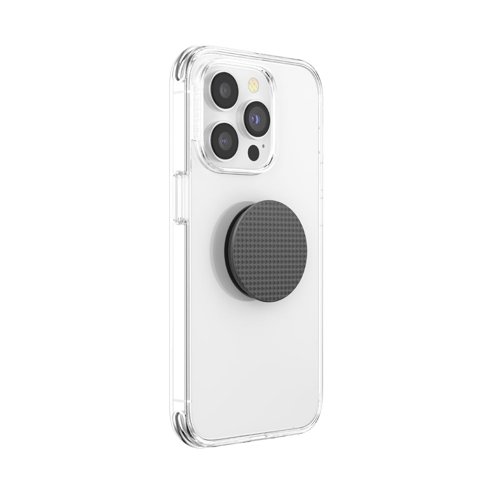 Accesorio para Smartphone PopSOCKETS Negro con Textura Moleteada