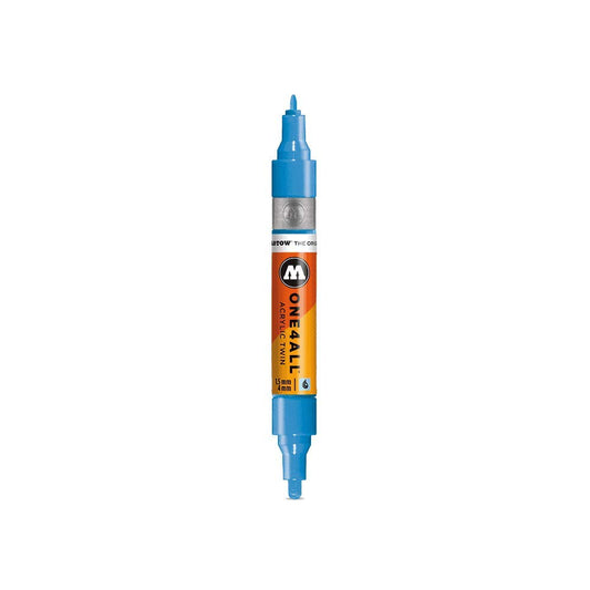 Molotow 227443 Marcador Acrílico Twin 1.5 Mm/4 Mm, Grey Blue Light # 237