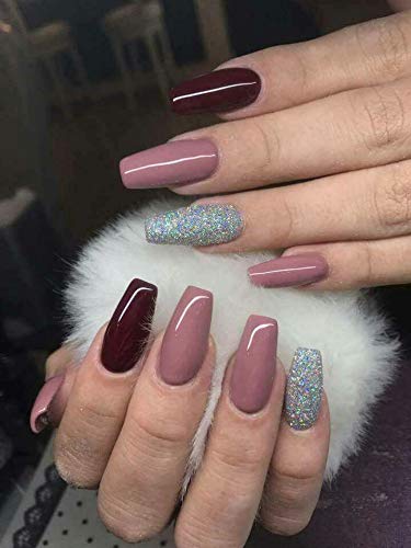 Acrílicos Mc Nails Tres Colores y Líquido 4 oz para Uñas Acrílicas