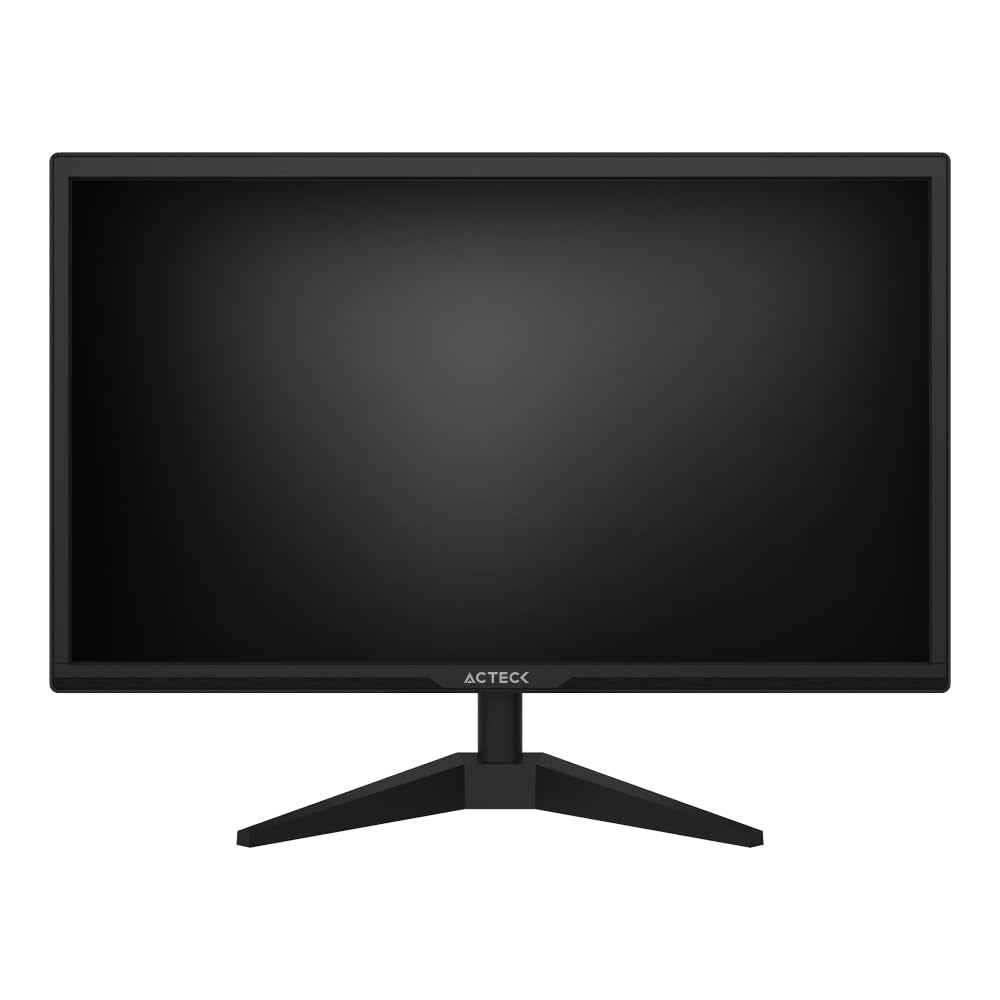 Monitor Plano 19.5" TN/Captive Brite CB195 / HD / 75Hz-60Hz / 5ms / 1xVGA / 1xHDMI / Vesa 75 x 75 mm/Negro