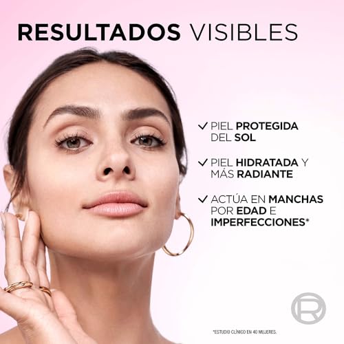 L'ORÉAL Paris Crema de Día Anti-manchas Con Ácido Glicólico | FPS 30 50ml