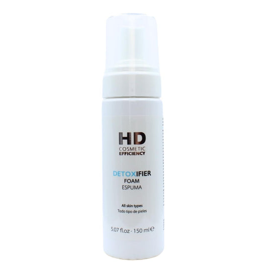 HD Cosmetic Detoxifier Espuma Facial 150 ml Limpieza Rostro Cuello Escote Uso Diario