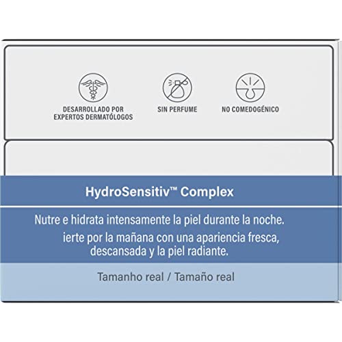 CETAPHIL Optimal Hydration Loción Hidratante Facial de Noche 1 pz 48 g Ácido Hialurónico Aumenta Hidratación 50% Recomendada por Dermatólogos para Piel Sensible