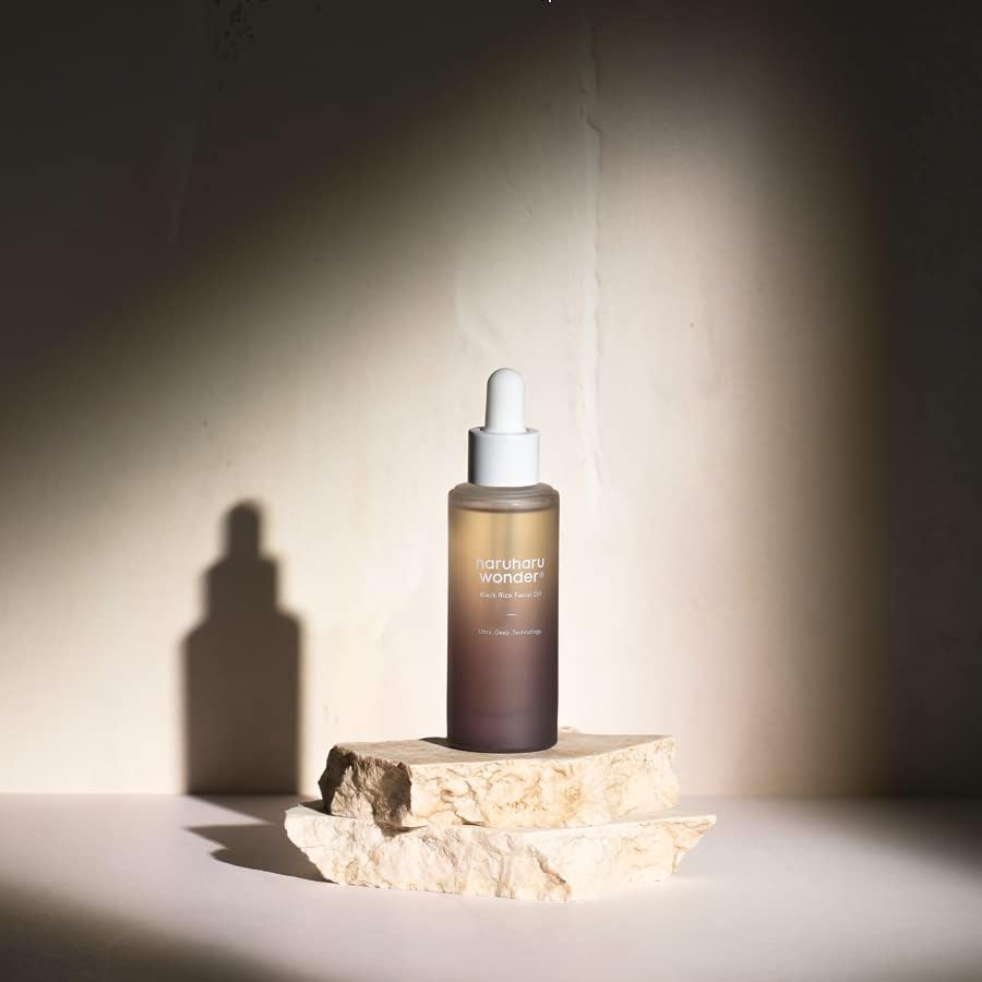 Haruharu WONDER Aceite facial de arroz negro (30 ml)
