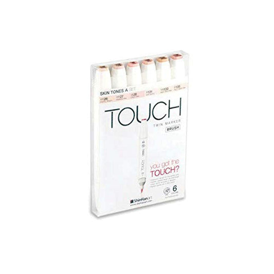 Set ST con 6 marcadores brush Touch # 622