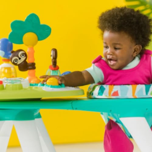 Bright Starts Around We Go - Mesa y centro de actividades 2 en 1 para caminar