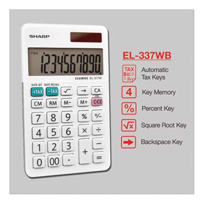 Calculadora de Negocios Sharp Blanco 2.75