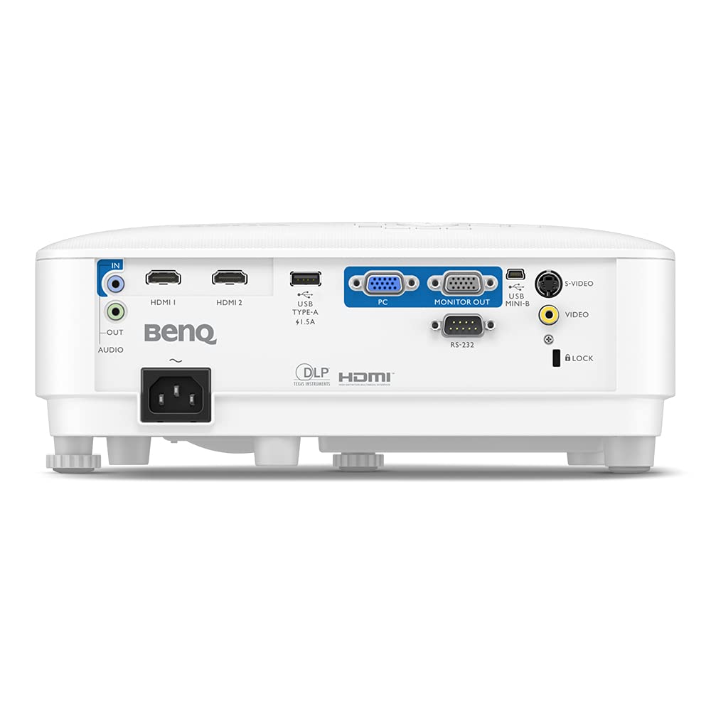 BenQ Proyector MW560 para Oficina WXGA 4,000 Lúmenes, Dual HDMI, DLP (Reacondicionado)